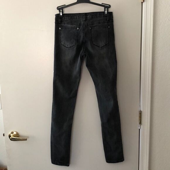 Vigoss The Jagger Skinny Moto Jeans size 16 GUC - Picture 2 of 6